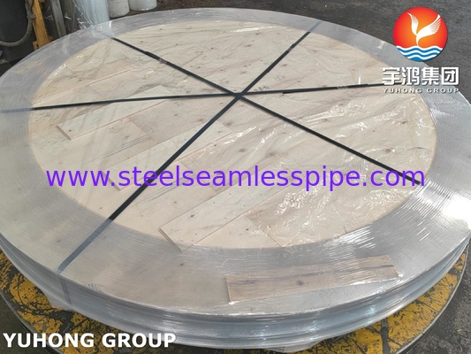 ASME SA516 lớp 70N đĩa thép carbon đúc vòng tròn cho tàu áp suất