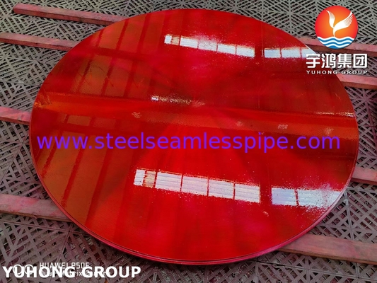 ASME SA516 lớp 70N đĩa thép carbon đúc vòng tròn cho tàu áp suất