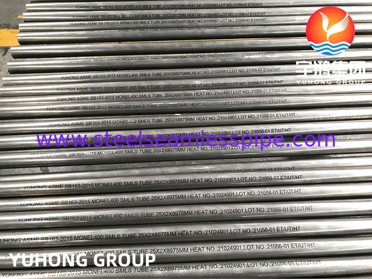 SB163 Monel 400 ống hợp kim niken đồng UNS N04400 Cột chưng cất