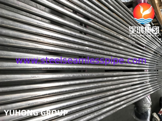 SB163 Monel 400 ống hợp kim niken đồng UNS N04400 Cột chưng cất