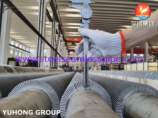 TP304H Thép không gỉ ống sợi vây HFW hàn tần số cao