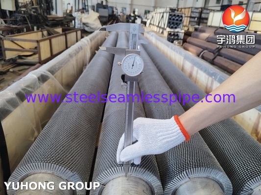 TP304H Thép không gỉ ống sợi vây HFW hàn tần số cao