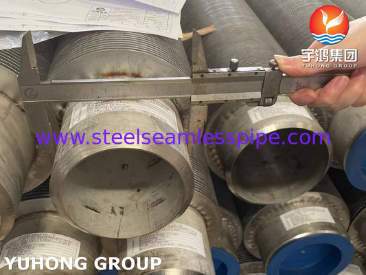 TP347H Thép không gỉ ống vây liền mạch loại HFW cho máy sưởi đốt