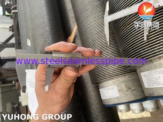 TP347H Thép không gỉ ống vây liền mạch loại HFW cho máy sưởi đốt