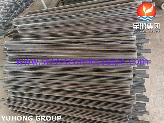304 ống có vây ASTM A249 U-Bend kiểu dọc cho ngành hóa dầu
