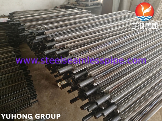 304 ống có vây ASTM A249 U-Bend kiểu dọc cho ngành hóa dầu