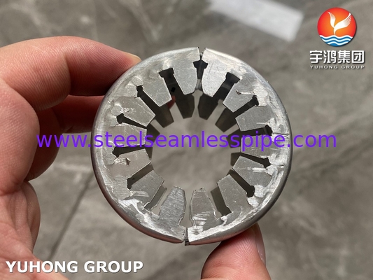 Vòng xoắn ống thép không gỉ cho máy trao đổi nhiệt ống cánh