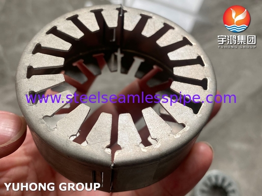 Vòng xoắn ống thép không gỉ cho máy trao đổi nhiệt ống cánh
