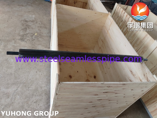 ASTM A179 Thép Carbon Longitudinal Fin Tube Q235B Fin cho máy làm nóng trước không khí