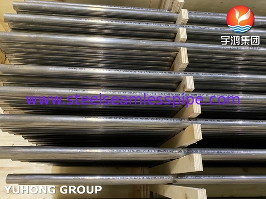 ASME SB163 UNS N04400 ống trao đổi nhiệt hợp kim niken đồng 400 U