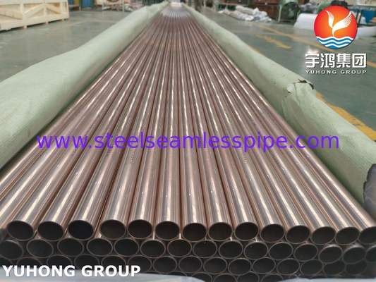ASTM B111 C70600 ống đồng niken cho máy ngưng tụ, ứng dụng trao đổi nhiệt