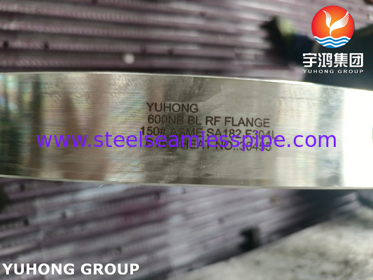 ASTM A182 F304L Stainless Steel Flange ASME B16.5 Blank Blind Flange BLRF