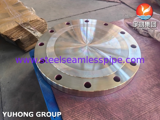 ASTM B283 UNS C70620 Vàng kim loại hợp kim đồng nickel Flange Forged Blind Flange BLRF