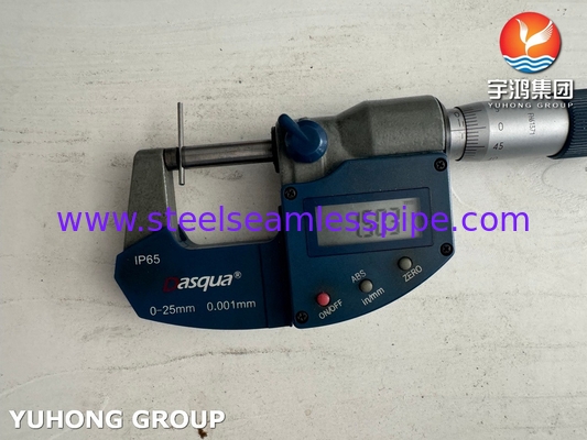 SUS304 SUS316L ống ống thông thắt bằng thép không gỉ nhỏ cho các dụng cụ chính xác
