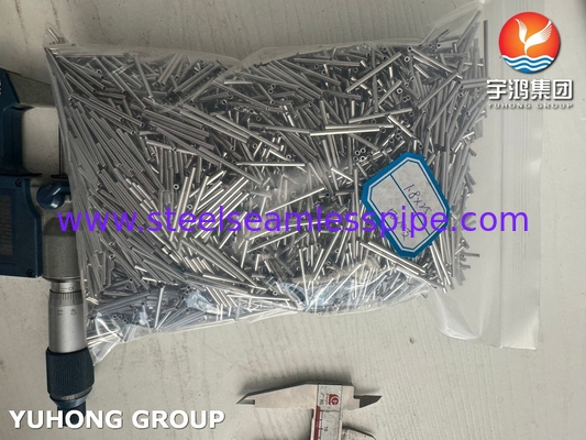 SUS304 SUS316L ống ống thông thắt bằng thép không gỉ nhỏ cho các dụng cụ chính xác