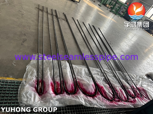 ASME SA209 T1a ống trao đổi nhiệt molybdenum carbon U flex tube