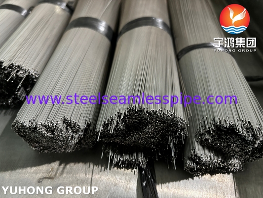 SUS304 SUS316L ống ống thông thắt bằng thép không gỉ nhỏ cho các dụng cụ chính xác