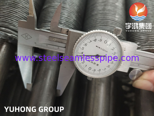 ASME SA179 Fin Tube Embedded Type with A1060 Aluminum Fins Pull Test Pass (Thiên nghiệm kéo ống vây bằng nhôm A1060)