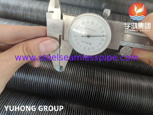 ASME SA179 Fin Tube Embedded Type with A1060 Aluminum Fins Pull Test Pass (Thiên nghiệm kéo ống vây bằng nhôm A1060)