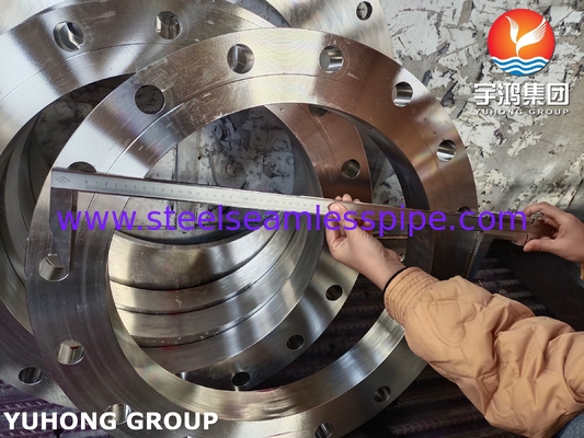 ASTM A182 F904L / UNS N08904 Thép không gỉ trượt trên sườn B16.5 SORF sườn