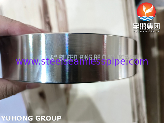 ASTM A182 F55 / UNS S32760 Phân tích thép kép ASME B16.5 Vòng chảy