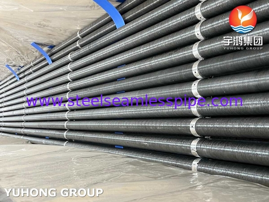 ASTM A179 Than carbon ống vây nhôm loại G vây cho tháp làm mát khô