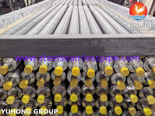 Vòng thép Carbon Fin Tube ASME SA179 với Aluminium Fin Strip 1060 Hiệu suất nhiệt cao cho máy làm mát không khí