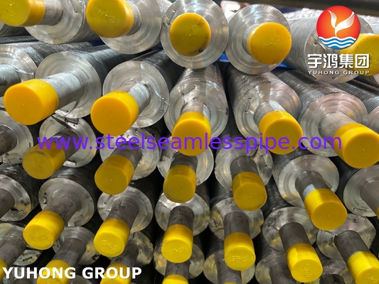 Vòng thép Carbon Fin Tube ASME SA179 với Aluminium Fin Strip 1060 Hiệu suất nhiệt cao cho máy làm mát không khí