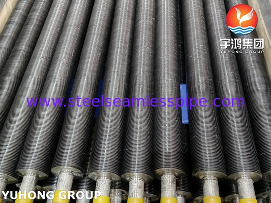 Vòng thép Carbon Fin Tube ASME SA179 với Aluminium Fin Strip 1060 Hiệu suất nhiệt cao cho máy làm mát không khí