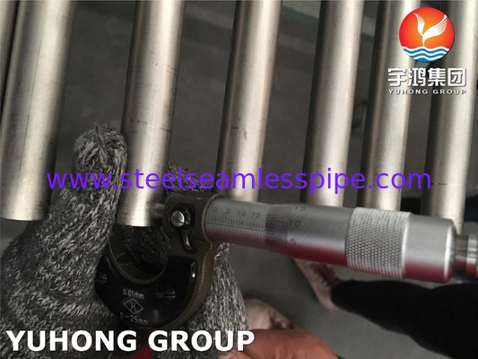 ASME SB338 Gr7 UNS R52400 ống hợp kim titan-palladium cho máy ngưng tụ