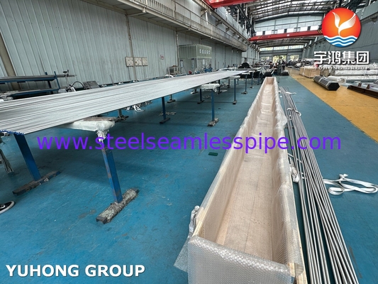 ASME SA249 TP316L ống hàn thép không gỉ chống ăn mòn cao cho ống trao đổi nhiệt