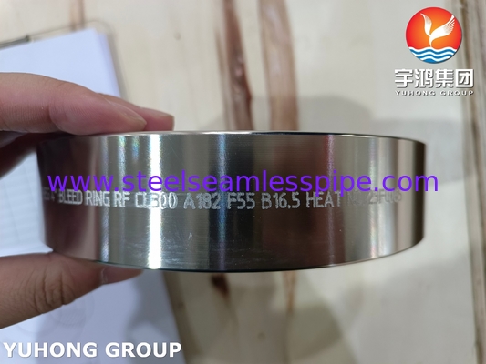 Thép không gỉ phù hợp với vòng chảy máu vòng nhỏ giọt vòng xả vòng A182 F55 CL300