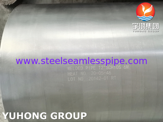 ASTM B862 Ti2 kim loại hợp kim titan ống hàn cho chế biến hóa học