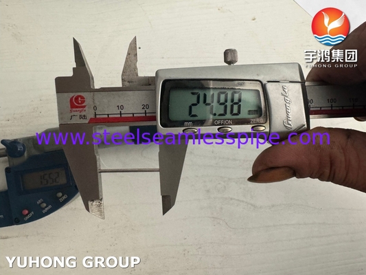 ASTM A269 TP316 Thép không gỉ ống xơ hàn 1.8 * 25mm ống chính xác cao