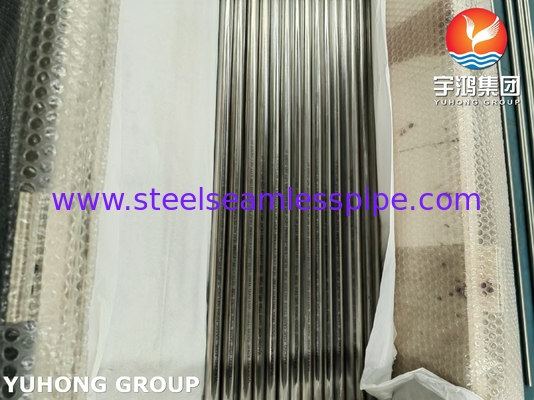 ASTM A249 / ASME SA249 TP304 ống hàn thép không gỉ ống trao đổi nhiệt