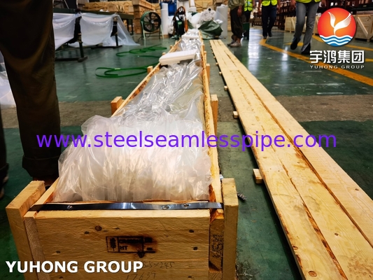 ASTM B111 C68700 ống đồng niken cho ứng dụng máy ngưng tụ và trao đổi nhiệt