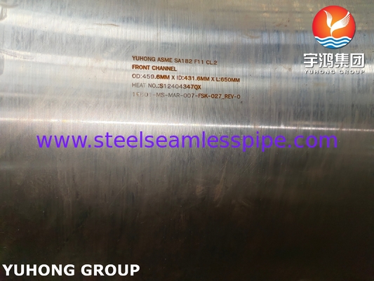 ASME SA182 F11 Cl.2 kênh phía trước cho bộ trao đổi nhiệt