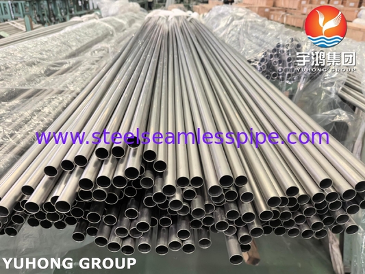 ASTM A213 TP316L Thép không gỉ ống liền mạch ống trao đổi nhiệt 100% HT