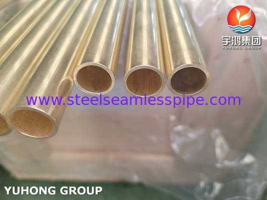 ASME B111 C44300 ống đồng ống thép không may ống trao đổi nhiệt ống