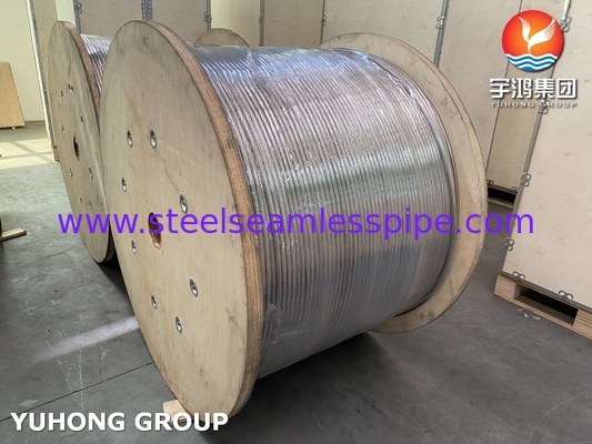 ASTM A269 TP316L Vòng thép không gỉ ống liền mạch NACE MR0175 Phù hợp