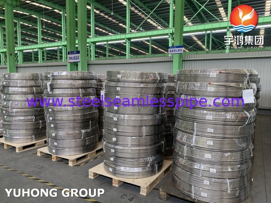 ASTM A269 TP316L Vòng thép không gỉ ống liền mạch NACE MR0175 Phù hợp