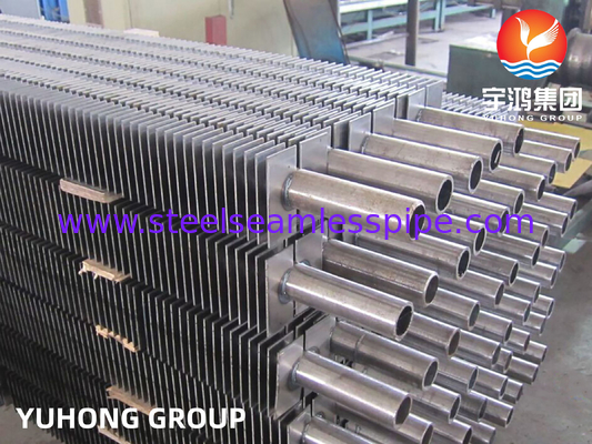 Chuỗi ống hình chữ nhật có vây truyền nhiệt hiệu quả để phục hồi nhiệt thải công nghiệp