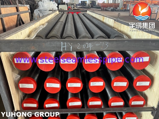 ASTM A335 P11 cao tần số hàn xoắn ốc Fin Tube Serrated Fin Tube