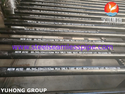 ASTM A192 ống không may thép cacbon cho ứng dụng máy sưởi khí