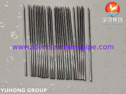 Ống kim tiêm y tế bằng thép không gỉ ISO7864 SUS304, 21G 44MM, Đầu vát