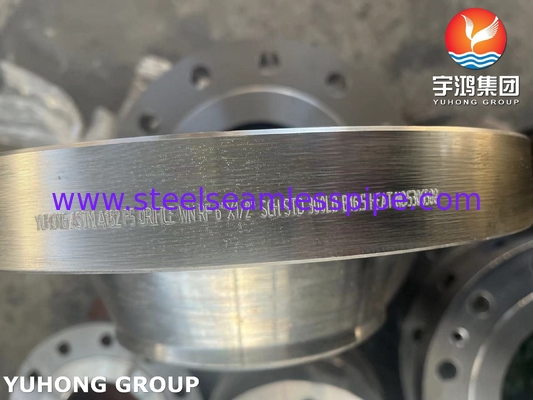 ASTM A182 F5 lỗ hàn cổ RF Flange B16.5 cho nhiệt độ cao tuyệt vời