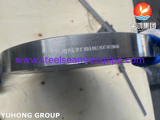 ASTM A182 F5 lỗ hàn cổ RF Flange B16.5 cho nhiệt độ cao tuyệt vời