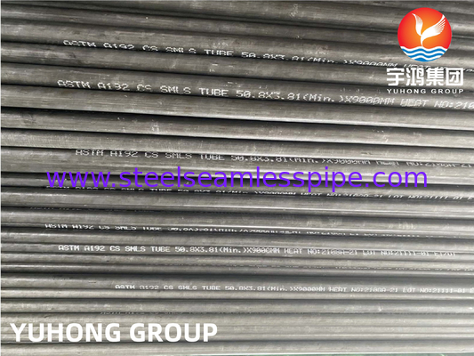 Rụng không may thép carbon ASTM A192 ASME SA192 Độ dày tường tối thiểu Ứng dụng lò nồi bếp dịch vụ áp suất cao