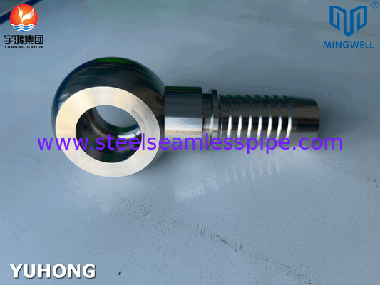 316L Banjo mét thẳng ống ống thép không gỉ DIN 7642