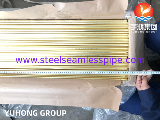Rụng không may hợp kim đồng ASTM B111 C70600,C44300,C71500 Thiết bị nước biển Ứng dụng trên và ngoài khơi